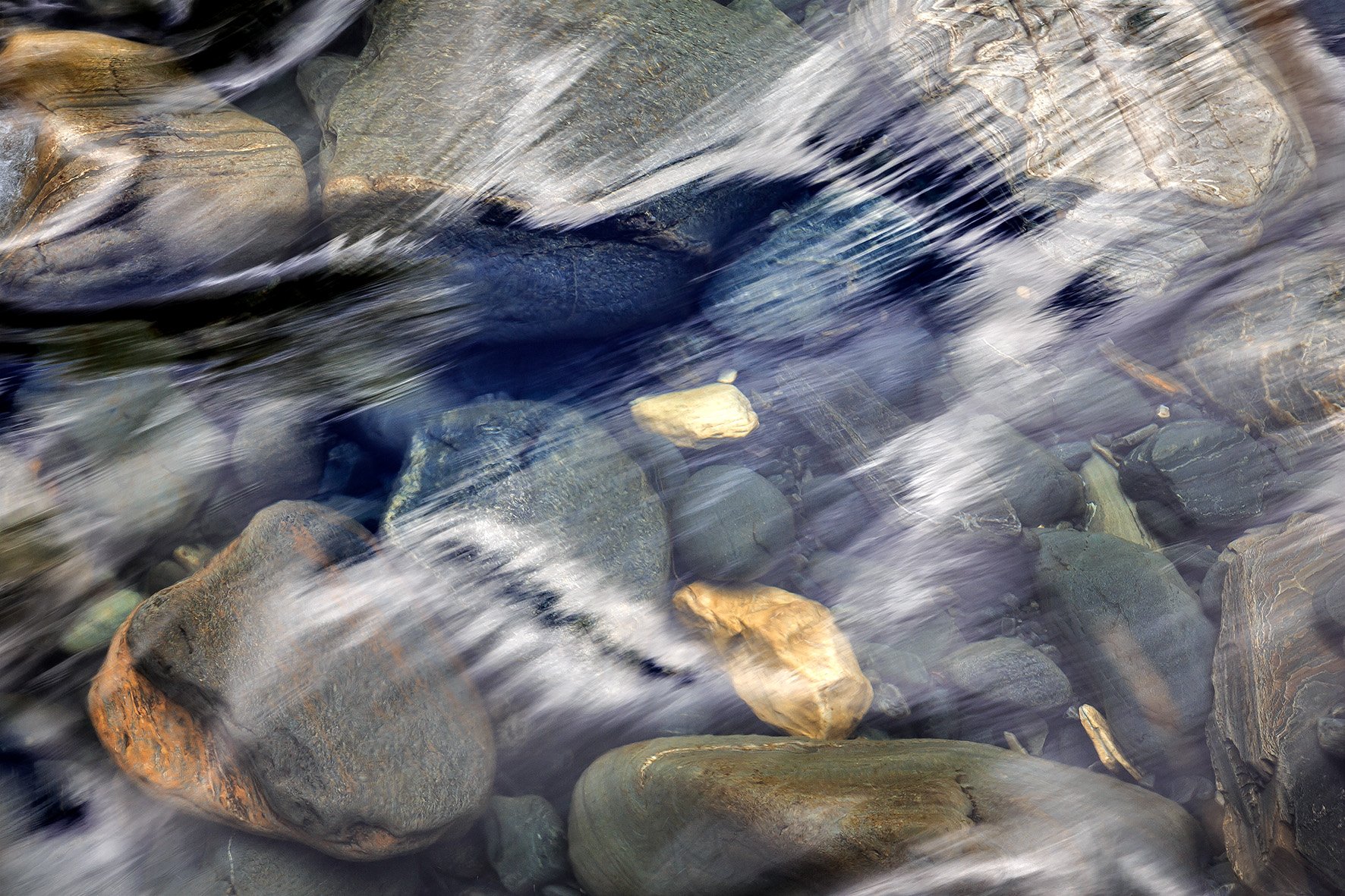 Water Abstracts, Abisko Canyon, Lapland